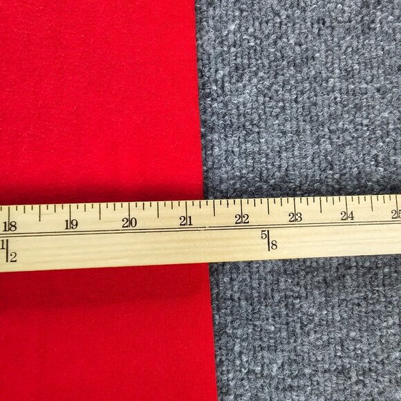 Buc-ees Tshirt Mens Large Red Patriotic American Flag Born In The USA Texas - Picture 5 of 8